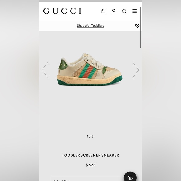 Gucci Toddler/Kid Sneakers - Picture 7 of 7